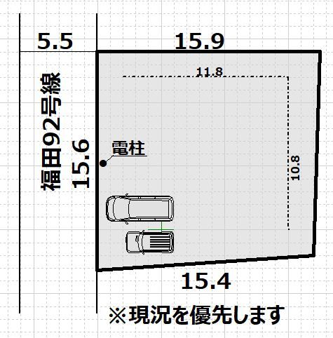 福田1637 実測図