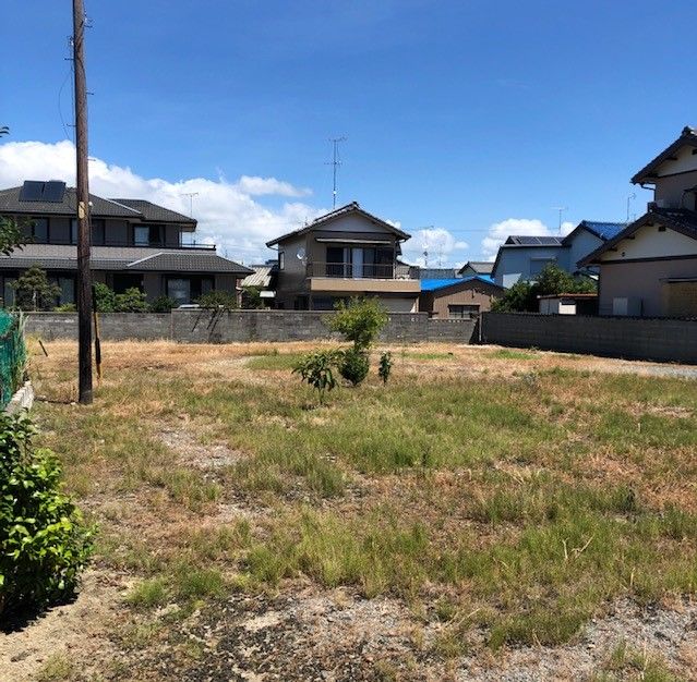 福田の分譲予定地
