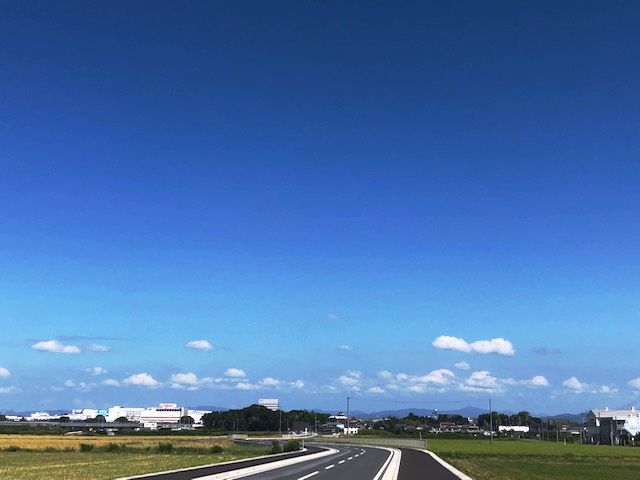 磐田の空